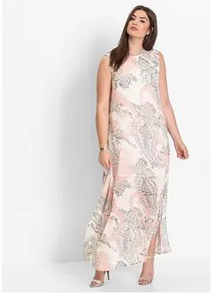 Robe longue estivale en chiffon, bonprix