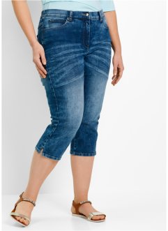 Jean stretch droit taille normale, longueur 3/4, bpc bonprix collection