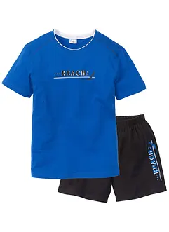 Pyjashort avec coton doux, bonprix
