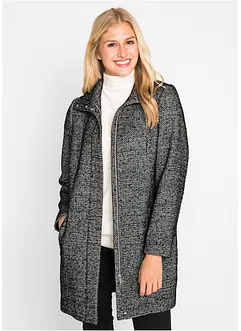 Manteau mi-saison décontracté imitation laine, bonprix