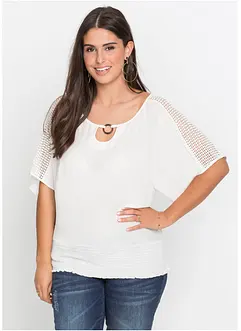 Blouse à dentelle, bonprix