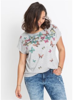 T-shirt à imprimé papillons, RAINBOW