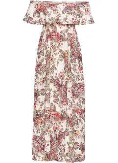 Robe à col Carmen, bonprix