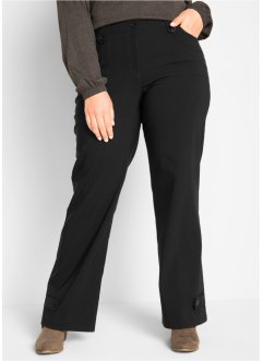 Pantalon extensible en bengaline avec taille réglable, Straight, bpc bonprix collection