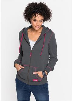 Gilet sweat-shirt à capuche, John Baner JEANSWEAR