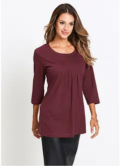T-shirt long 100% coton, bonprix
