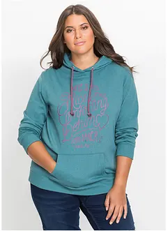 Sweat-shirt à capuche imprimé, bonprix