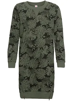 Robe imprimée en molleton, bonprix