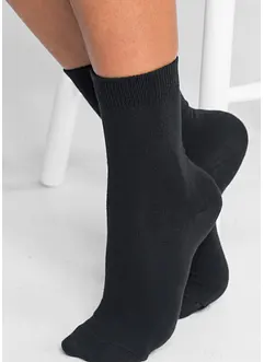 Lot de 10 paires de chaussettes en coton majoritaire, bonprix