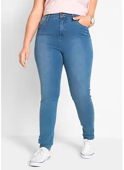 Jean slim taille haute, super stretch, bonprix