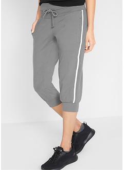 Lot de 2 pantalons de jogging en coton, coupe corsaire, bpc bonprix collection