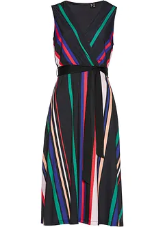 Robe en jersey avec lien à nouer, bonprix