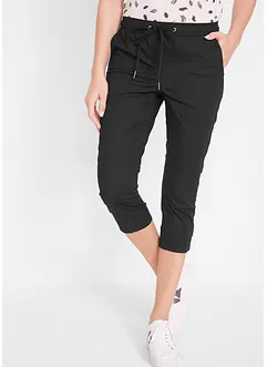 Pantalon 3/4 avec cordon à nouer, bonprix