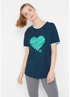 Lot de 2 T-shirts longs, bonprix