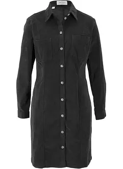 Robe en velours côtelé extensible, bonprix