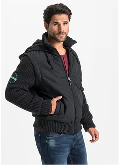 Blouson avec manches en maille, bonprix