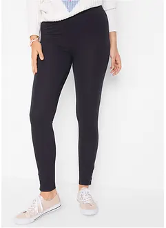 Legging coton avec taille élastiquée confortable, bonprix