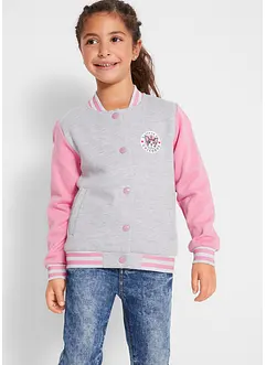 Gilet sweat style Teddy fille, bonprix