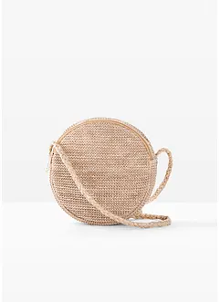 Sac à bandoulière aspect paille, bonprix