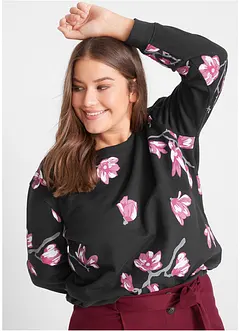 Sweat ample 100% coton, bonprix