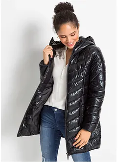 Manteau matelassé effet métallique, bonprix