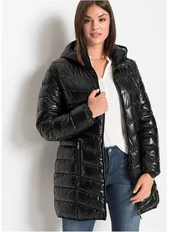 Manteau matelassé effet métallique, bonprix