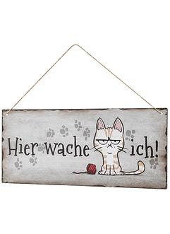 Plaque de porte avec chat, bpc living bonprix collection