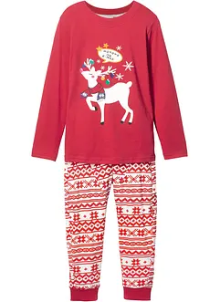 Pyjama coton fille (ens. 2 pces), bonprix