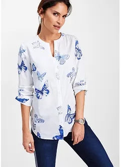 Chemisier imprimé en viscose, bonprix