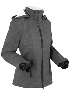 Veste outdoor fonctionnelle avec intérieur polaire peluche, imperméable, bonprix