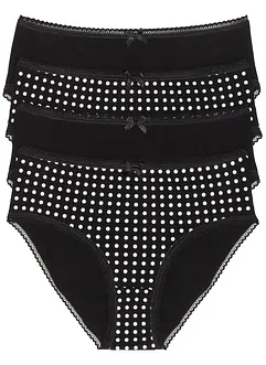 Lot de 4 slips Maxi, bonprix