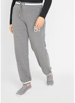 Pantalon sweat avec poches refermables, bonprix