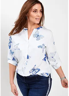 Chemisier imprimé en viscose, bonprix