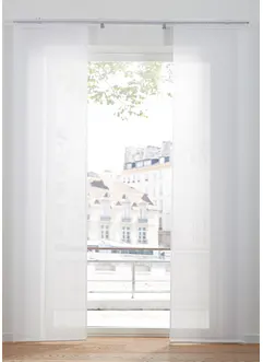 Panneau coulissant en tissu sablé (1 pce), bonprix