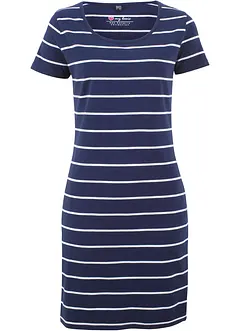 Robe en jersey extensible à manches courtes, bonprix