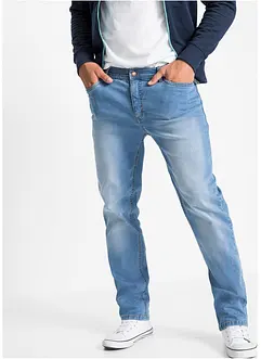 Lot de 2 jeans extensibles Regular légers, droits, bonprix