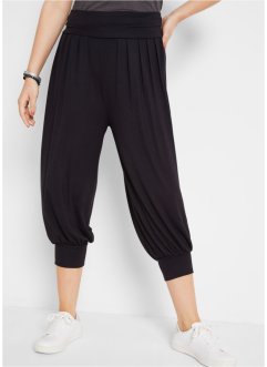 Pantalon sarouel à taille confortable, longueur 3/4, bpc bonprix collection