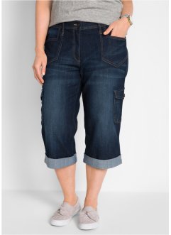 Jean 3/4 cargo stretch, taille normale, bpc bonprix collection