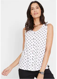 Top avec patte de boutonnage, bonprix