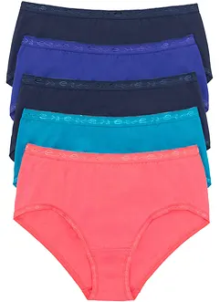 Lot de 5 slips Maxi, bonprix