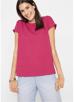 T-shirt boxy manches courtes, bonprix