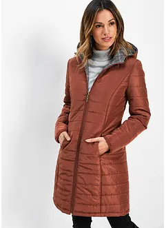 Beau manteau matelassé réversible, bonprix