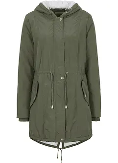 Parka doublée peluche, bonprix