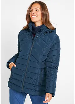 Veste matelassée légère avec capuche amovible, bonprix