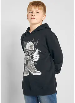 Sweat-shirt garçon à capuche, bonprix