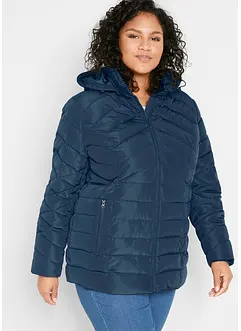 Veste matelassée légère avec capuche amovible, bonprix