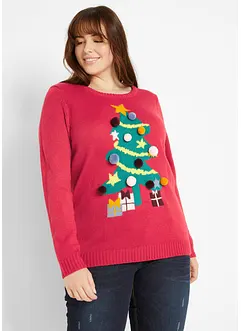 Pull de Noël avec sapin, bonprix