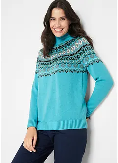 Pull à col roulé, bonprix