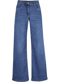 Jean extensible avec taille confortable, jambes extra larges, bpc bonprix collection
