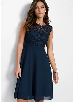 Robe courte à dentelle, bonprix
